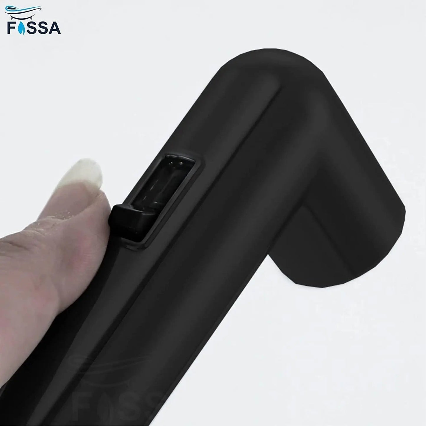 Fossa Magnetic Health Faucet with Magnetic Holder/Bidet Sprayer for Toilet and Bathroom/Jet Spray Black