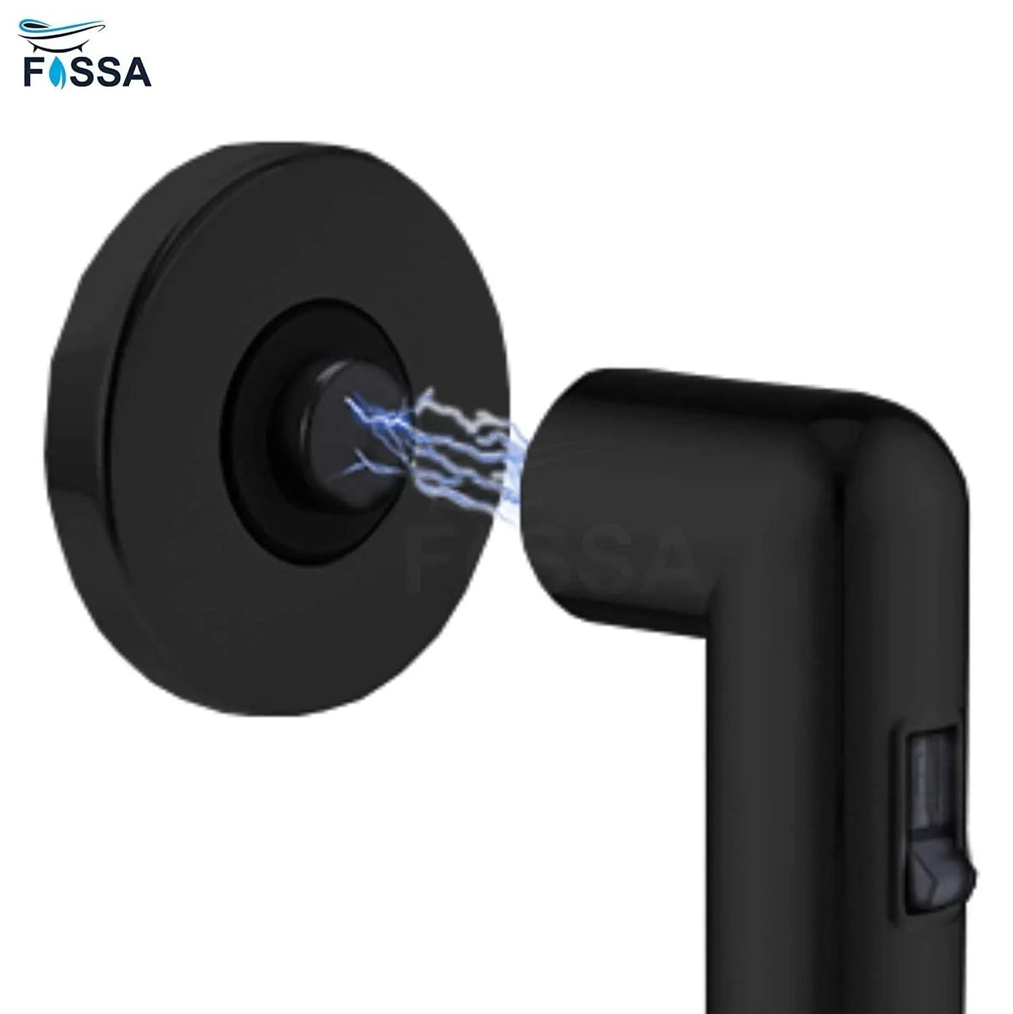 Fossa Magnetic Health Faucet with Magnetic Holder/Bidet Sprayer for Toilet and Bathroom/Jet Spray Black