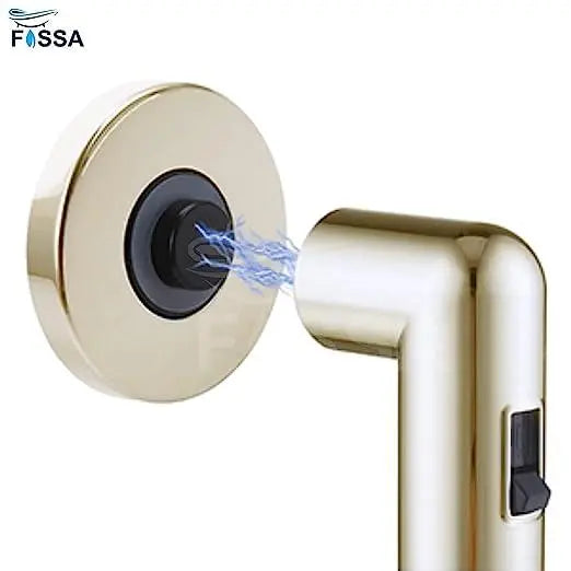 Fossa Magnetic Health Faucet With Magnetic Holder/Bidet Sprayer for Toilet and Bathroom/Jet Spray Gold