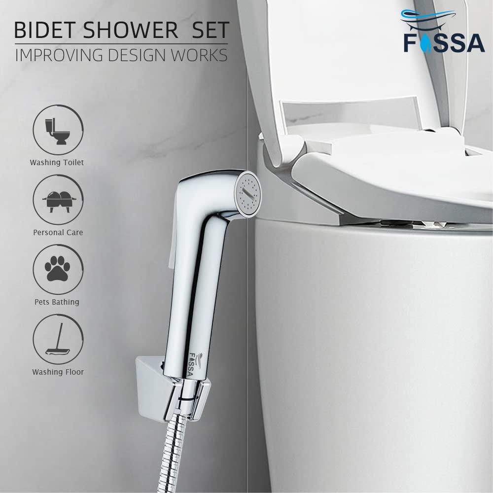 Fossa Sting Health Faucet/Bidet Sprayer Premium Sprayer Shattaf - Bidet Spray Head for Toilet, Hand Bidet Sprayer for Toilet