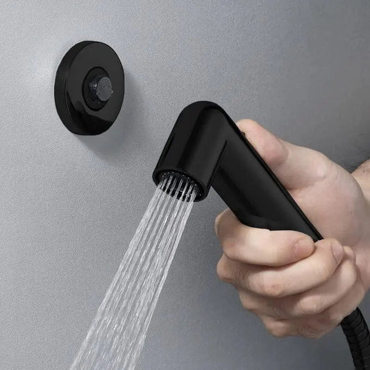 Fossa Magnetic Health Faucet with Magnetic Holder/Bidet Sprayer for Toilet and Bathroom/Jet Spray Black