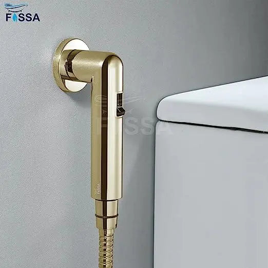 Fossa Magnetic Health Faucet With Magnetic Holder/Bidet Sprayer for Toilet and Bathroom/Jet Spray Gold